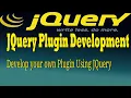 Build your own plugin in jquery Create your own plugin in jquery jquery plugin development