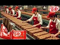 Lagu How KitKat Are Made In a Factory | See How They Make 8 Million Bars Every Day!