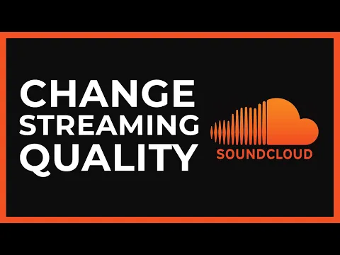 Download MP3 How to Change Streaming Quality on Soundcloud (Audio Quality)