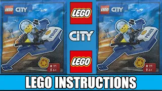 LEGO Instructions | City Magazine | 952307 | Policeman with Jet