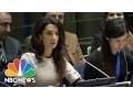 Amal Clooney Criticizes World Response To Yazidi Genocide NBC News