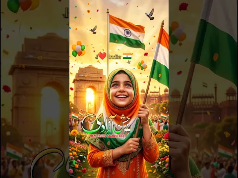 Jashn e Azadi Manayenge Ham | 15 August Nazam | #shorts #shortvideo