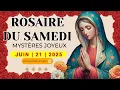 Download Lagu ROSAIRE DE GUÉRISON: MYSTÈRES JOYEUX, ROSAIRE DU SAMEDI🌹21 JUIN 2025 🙏🏻POUR LA PROTECTION