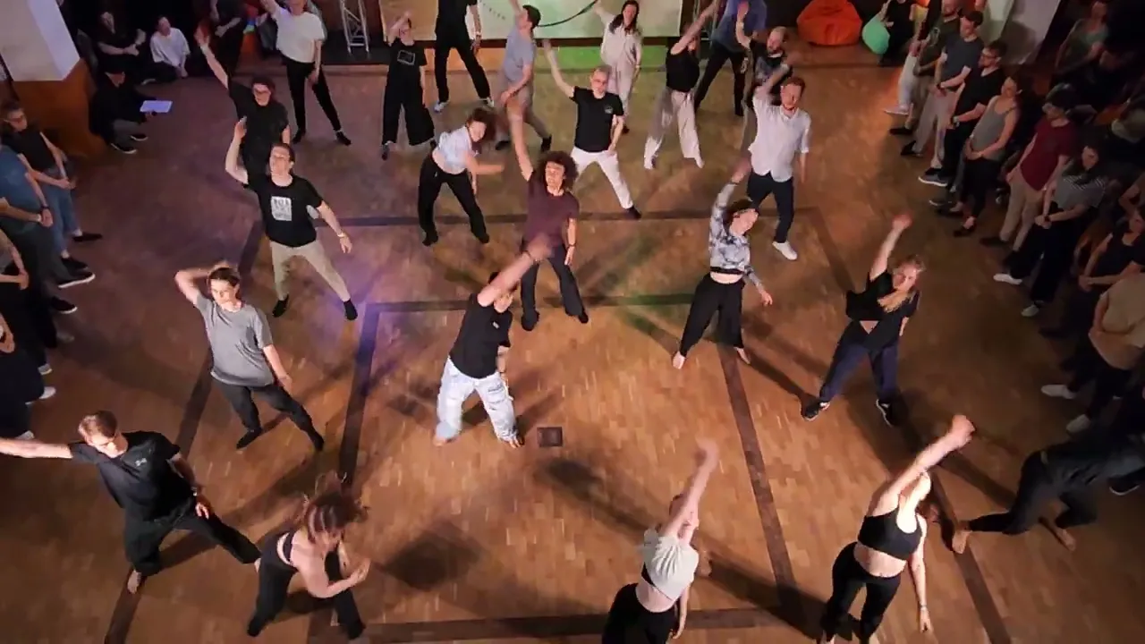 Choreography Performance from Hip-Hop + Contemporary class - Spring Time Swing 2025