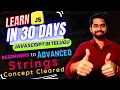 Strings in JavaScript Episode - 11 Learn JavaScript in 30 days