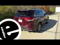 Set up Curt T-Connector Vehicle Wiring Harness for Factory Tow Package on a 2017 Toyota Highlander