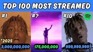 top 100 most streamed juice wrld songs of all time spotify 2025 updated