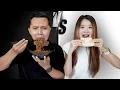 Download Lagu TANTANGAN MAKANAN 1 WARNA!! MAKANAN HITAM VS PUTIH SELAMA 24 JAM!!