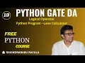 PYTHON Logical Operator Python Program - Love Calculator Ravindrababu Ravula