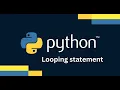 Python Loops Explained while for Comprehensive for Loops in Tamil