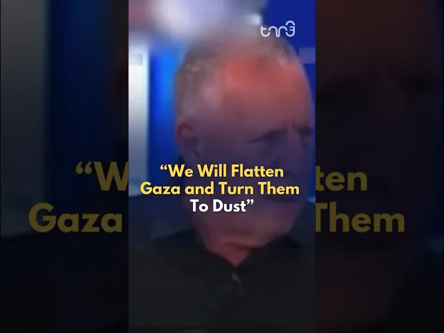 ⁣Former Knesset member, Danny Neumann is calling for the extermination of the people of Gaza. #news