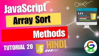 JavaScript Array Sort Methods Guri web Developer JavaScript Tutorials in Hindi