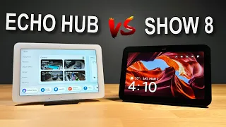 echo hub vs echo show 8 watch this before you buy 