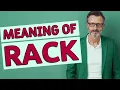 Rack Meaning of rack