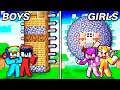 Download Lagu Girls vs Boys Illegal Base in Minecraft!