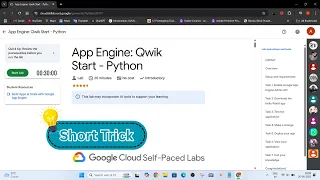 App Engine Qwik Start - Python Lab Solution Google Cloud Arcade 2025