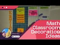 Math Classroom Decoration Ideas 1