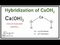 Hybridization of Ca OH 2 Calcium Hydroxide Explained