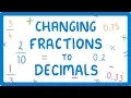 How to Convert Fractions to Decimals Proportions Part exams