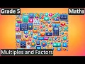 Grade 5 Maths Multiples and Factors Free Tutorial CBSE ICSE State Board