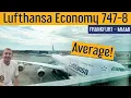 LUFTHANSA 747-8 Frankfurt to Miami Economy