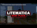 Litematica Easy Place - Super quick survival building
