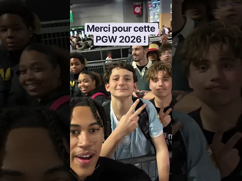 Avec un peu de retard, merci à tous d’être venu pour cette PGW 2026 !