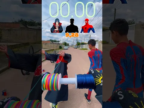 Homem aranha vs Akatsuki quem ganha?#shorts #challenge
