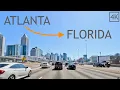 Driving Atlanta Georgia to Florida 4K - Road Trip Drive