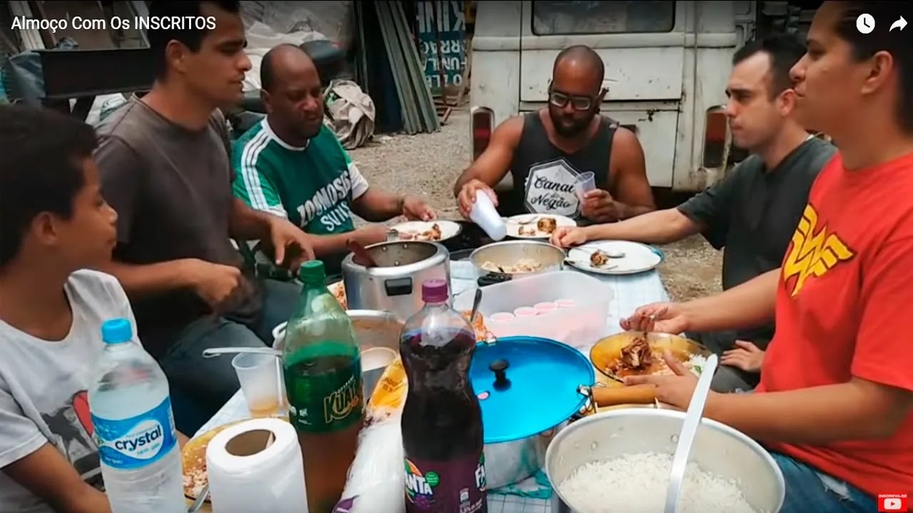 Almoço Com Os INSCRITOS