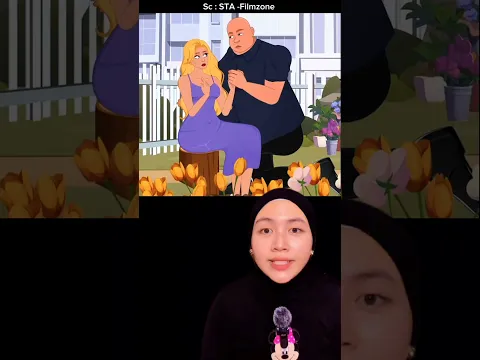ketika senang wanita ini rambutnya ditumbuhi mawar