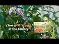 You bee-long at the library during Library Card Sign-up Month