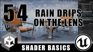Rain Drips On The Lens Post-Process Effect - Shader Graph Basics