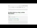 Filter data by using Lambda Expression in Python