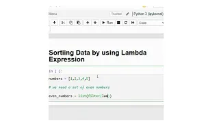 Filter data by using Lambda Expression in Python