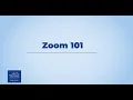 Zoom 101
