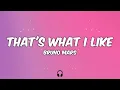 Lagu Bruno Mars  - That's What I Like (Lyrics)