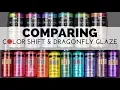 Dragonfly Glaze VS Color Shift