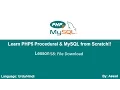 PHP Procedural MySQLi Lesson 58 File Download