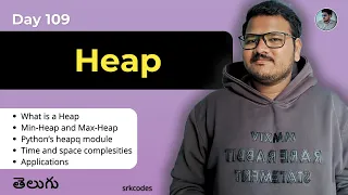Heaps Priority Queues in Python Telugu Min vs Max Heap heapq Explained srkcodes