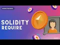 require in solidity require vs if Part - 15 Solidity Course Code Eater English