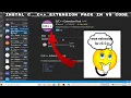 How To Install C C Extension Pack in Visual Studio Code By BDM Captain