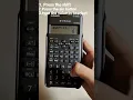 How to calculate inverse sin in scientific calculator