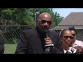 WATCH Steve and Marjorie Harvey speak at her late father s street naming ceremony in Memphis