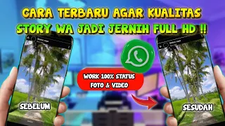 Download JERNIH BANGET ‼️ Cara Membuat Status WA Agar Tidak Buram Dengan Kualitas HD Terbaru MP3