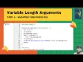 Variable-Length Arguments Varargs Functions in C