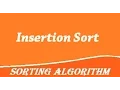 Insertion sort algorithm and analysis
