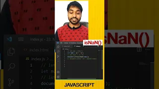IsNan in javascript