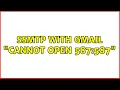 Ubuntu SSMTP with gmail cannot open 587 587