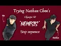 Attempting Nathan Chen s Iconic Nemesis Step Sequence
